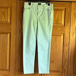 TALBOTS - Slim Ankle Jeans - Sea Salt Blue -- NEW with Tag
